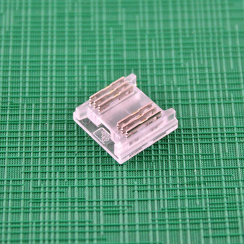 Конектор прозорий безтіньовий 6 контактов для різнокольорової COB RGB-CCT LED стрічки шириною 12 мм Led-Stil - 1шт, T-6p-12mm