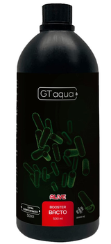 Бактерії для очищення акваріума GT Aqua Booster Bacto Стартер біологічний 500 мл (5908252831364)