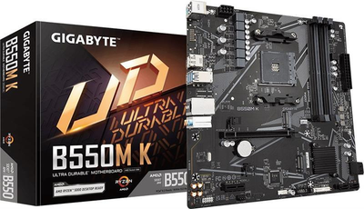 Материнська плата Gigabyte B550M K Socket AM4 ( microATX )