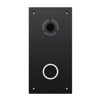 IP панель виклику Bas-IP AV-05FD black з безконтактною кнопокою виклику