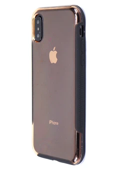 Чохол-накладка Devia Shark 4 Shockproof Case для iPhone X/Xs Gold (6938595324314)