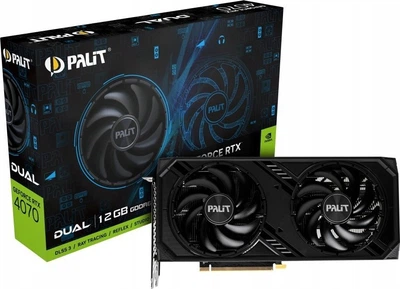 Відеокарта Palit GeForce RTX 4070 Dual (NE64070019K9-1048D)