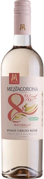 Вино Mezzacorona Pinot Grigio Roze розовое полусладкое 0.75 л 8% (8004305004819)