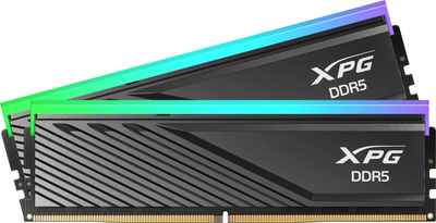 Оперативна пам'ять ADATA DDR5-6000 65536MB PC5-48000 (Kit of 2x32768) XPG Lancer RGB Black (AX5U6000C3032G-DTLABRBK)