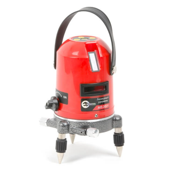 Уровень лазерный Intertool 2 лазерные головки (MT-3009) зарядка + переходник под Micro USB