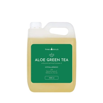 Профессиональное массажное масло «Aloe green tea» 3000 ml