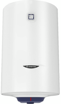 Водонагрівач електр. Ariston круглий BLU1 R 80 V 1,8K PL EU, 80л, 1,8кВт, мех. кер-ння, С, Італія, білий