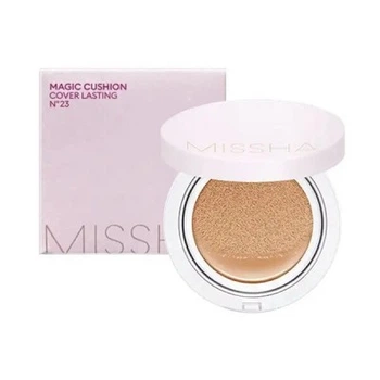 Кушон со стойким покрытием Missha Magic Cushion Cover Lasting Spf50+ Pa+++ 15ml №23 Natural Beige (натуральный бежевый)