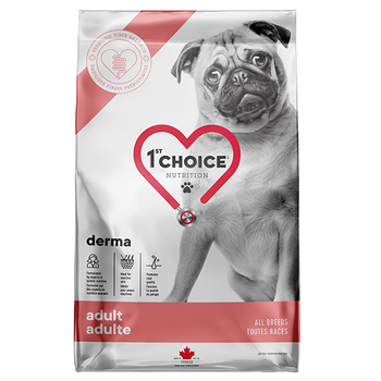 Сухой корм 1st Choice Adult Derma диетический беззерновой для собак всех пород 12 кг