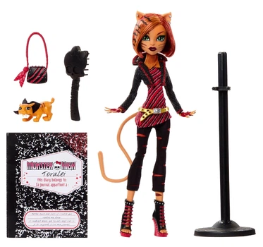Лялька Monster High Toralei G1 Торалей з вихованцем 2025 (HYV91)