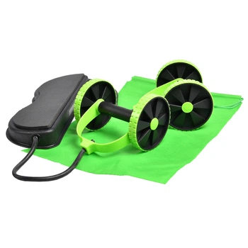Тренажер портативный AIRM HEALTH Top Fit с эспандерами Зеленый (U012)