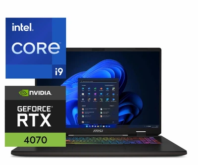 Ноутбук (2024) для гейминга MSI Sword 17 i9-14900HX/ 32GB / 1TB/ RTX4070 / 17" 240Hz
