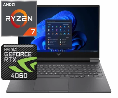 Ноутбуки HP Victus з відеокартою GeForce RTX 4060 купити в Києві