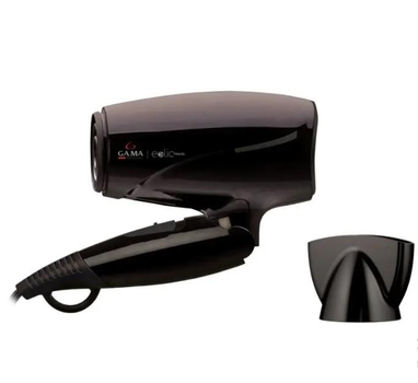 Дорожный фен со складной ручкой GAMA Eolic Travel GH0201 Черный