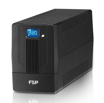 Бесперебойник/ИБП FSP iFP 600 (600VA/360W, 2x розетки, LCD)