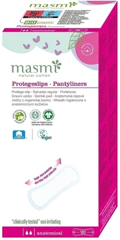 Ежедневные гигиенические прокладки - Masmi Natural Cotton Anatomical 24шт (940547-1475150-2)