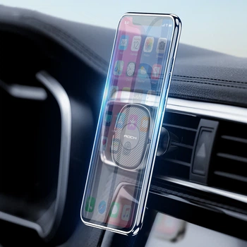 Магнітний тримач для смартфона Rock Magnetic Air Vent (Чорний)