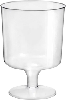 Zestaw jednorazowych kieliszków do wina Abena plastikowych 10 x 150 ml (ZES5703538121753)