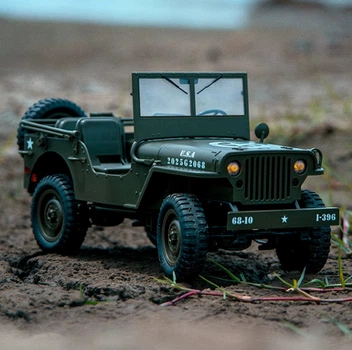 Машинка на радіокеруванні JJRC C8815 Jeep Willys с лебедкой – фото