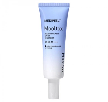 Увлажняющий солнцезащитный крем для лица Medi-Peel Hyaluronic Acid Mooltox Air Fit Sun Cream SPF 50+ PA++++ 50мл