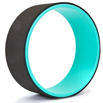 Колесо для йоги Record Fit Wheel Yoga Мятно-черный FI-7057