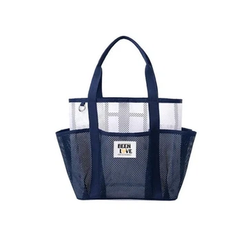 Женская сумка для пляжа, сумка для купальника и фитнеса SM1231-1 Blue