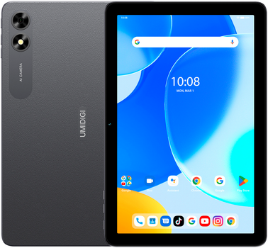 Планшет 10.1" Umidigi G3 Tab Ultra 8+8/128Gb 4G 2-SIM 8 ядер Android 13 6000 mAh Grey