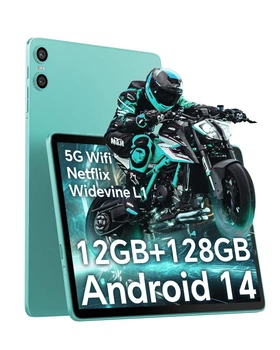 Планшет 10" HD Odea 10A (4+8)/128Gb 8 ядер Android 14 6000 mAh Черно-голубой
