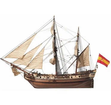 Збірна дерев'яна модель 1/85 Бомбардирське судно "La Candelaria" OcCre 13000