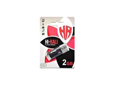 USB флеш накопичувач Hi-Rali Corsair Series Black (HI-2GBCORBK)