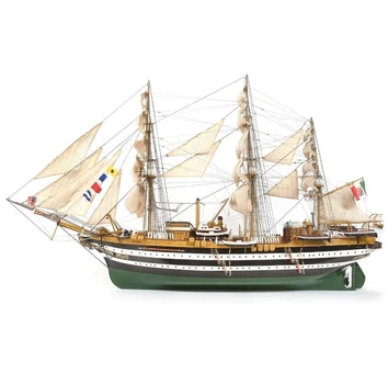 Збірна дерев'яна модель 1/100 Італійське парусне судно "Amerigo Vespucci" OcCre 15006