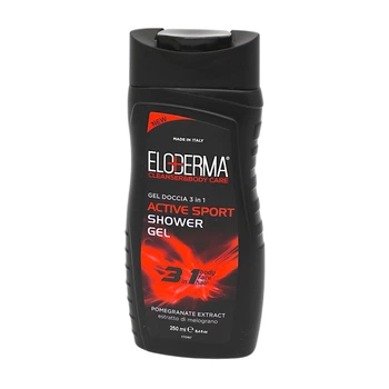 Гель для душа для мужчин Eloderma 3в1 Active Sport, 250 мл