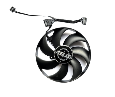 Вентилятор кулер Champion для видеокарты ASUS RTX 4080 4090 RX 7900 XTX TUF Gaming (orgnl) 104 мм 7-pin CF1015U12D (FD10015M12D T129215SU T129215BU) (№516.02)