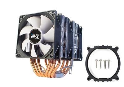 Кулер для процесора BingHong Ice Tower 633 3х90 мм 3-pin (№211.91) LGA 2011(2011-3)/2066 АМ4/АМ5/AM2+/AM3/AM3+/AM2