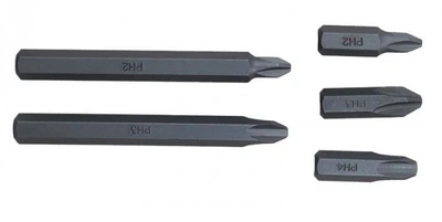 Бита крестообразная PH.4х80мм L, 5/16" ROCKFORCE RF-151804