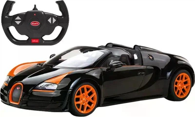 Машинка Rastar Bugatti Grand Sport Vitesse (70460) на радиоуправлении. 1:14. Цвет: черный