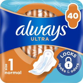 Гігієнічні прокладки Always Ultra Normal (Розмір 1) 40 шт
