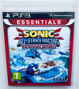 Sonic & All-Stars Racing Transformed Essentials, английская версия - диск для PlayStation 3, Б/У