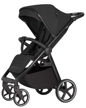 Прогулочная коляска детская CARRELLO Bravo SL Deluxe CRL-5520 Eclipse Black Черная