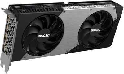 Karta graficzna INNO3D PCI-Ex GeForce RTX 5060 Ti TWIN X2 8GB GDDR7 (128bit) (2572/28000) (HDMI, 3 x DisplayPort) (N506T2-08D7-193075N)