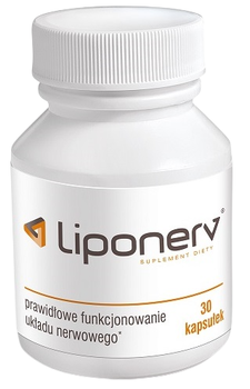 Дієтична добавка QPharma Liponerv 30 капсул (5904730197014)