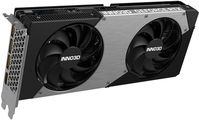 Відеокарта INNO3D PCI-Ex GeForce RTX 5060 Ti TWIN X2 OC 8GB GDDR7 (128bit) (2602/28000) (HDMI, 3 x DisplayPort) (N506T2-08D7X-193075N)