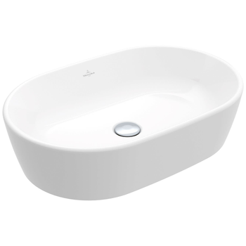 Умивальник накладний VILLEROY&BOCH Architectura 600x400x155мм овальний білий 5A266001