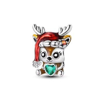 Шарм для браслета Pandora, Новорічний олень
