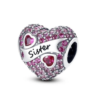 Шарм для браслета Pandora, Sister сестра