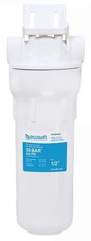 Фільтр магістральний Ecosoft 10", підключення 1/2, з поліпропіленовим картриджем
