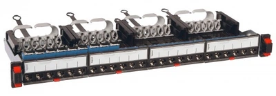Патч-панель Legrand САТ 6 FTP, 19", 1U, 24 порти, LSC2, зібрана