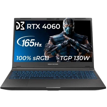 Ноутбук Dream Machines 15 RG4060-15UA50/CI7-13620H/16GB/500 SSD/RTX 4060 (RG4060-15UA50)