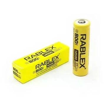 Акумулятор Rablex Li-Ion 14500 800mAh 3.7 V