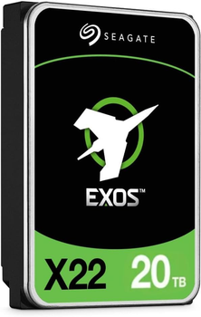 Dysk twardy Seagate Exos X22 20TB 7200rpm 512MB ST20000NM004E 3.5" SATA III